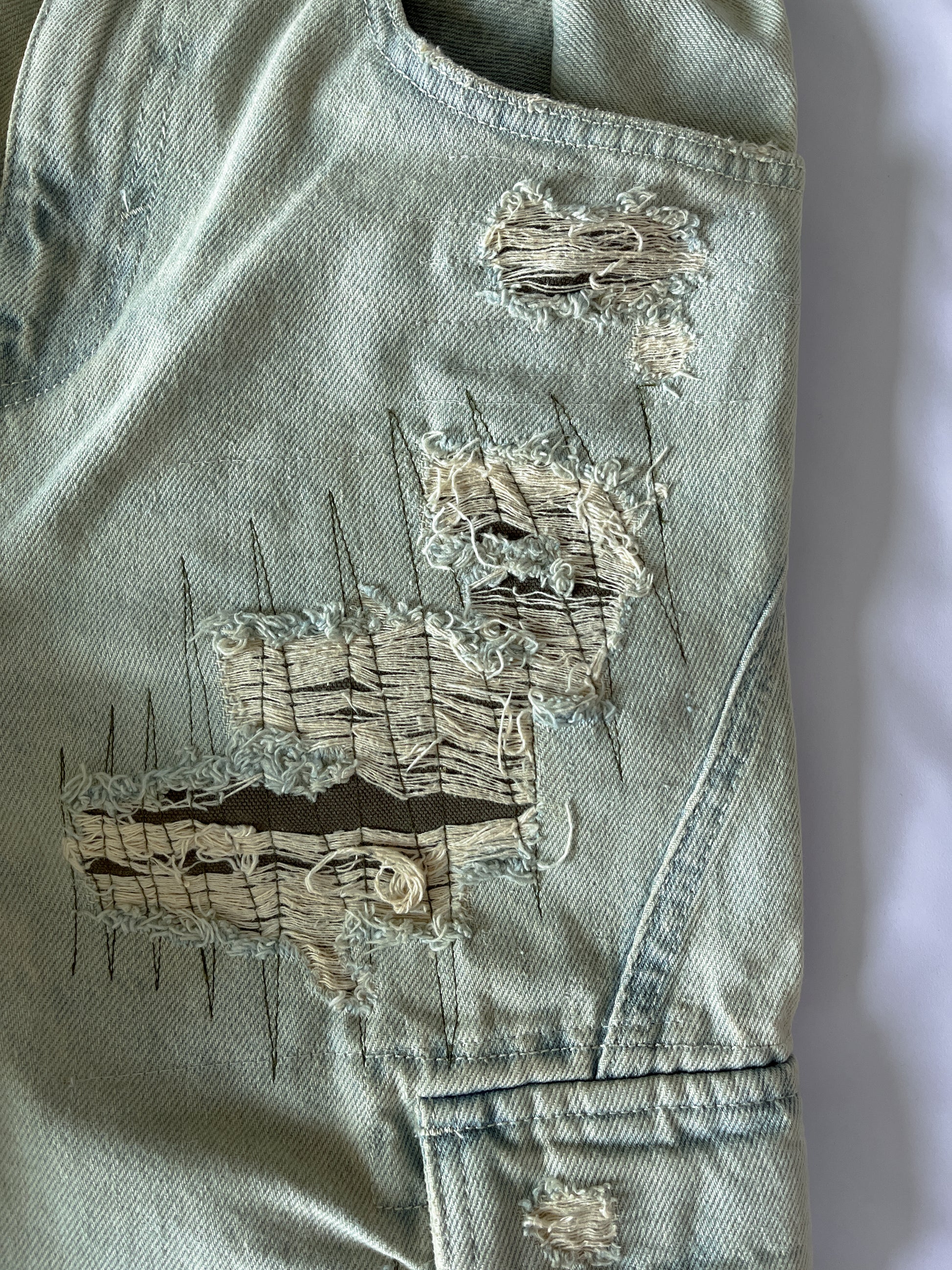 2 in 1 Cargo Denim