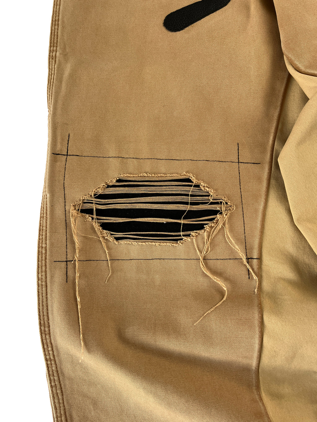 #50 Leather Patch Carpenter