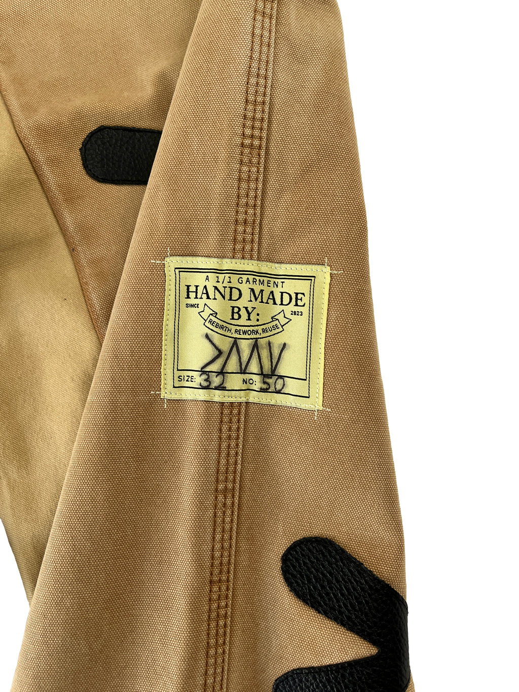 #50 Leather Patch Carpenter