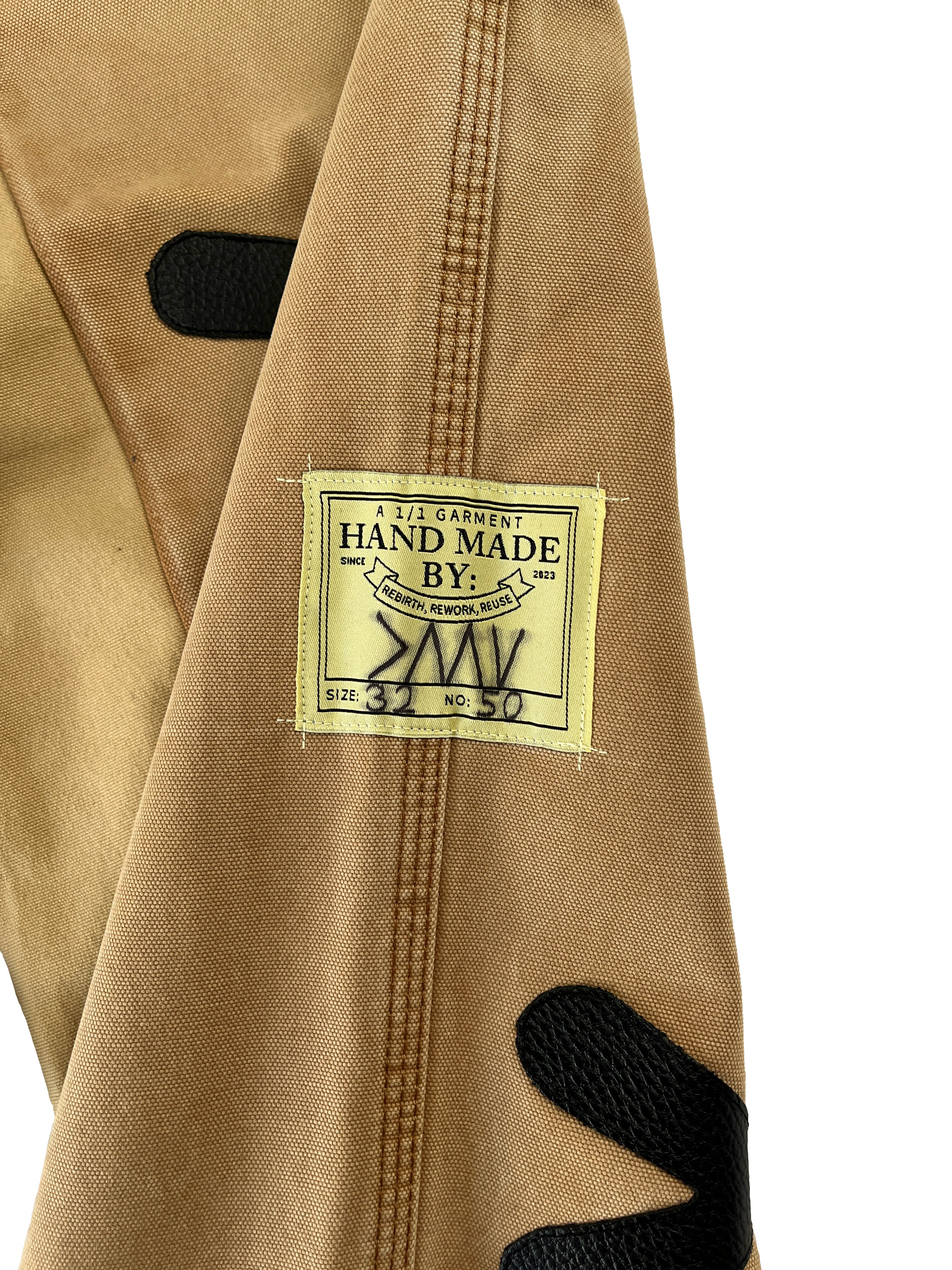 #50 Leather Patch Carpenter