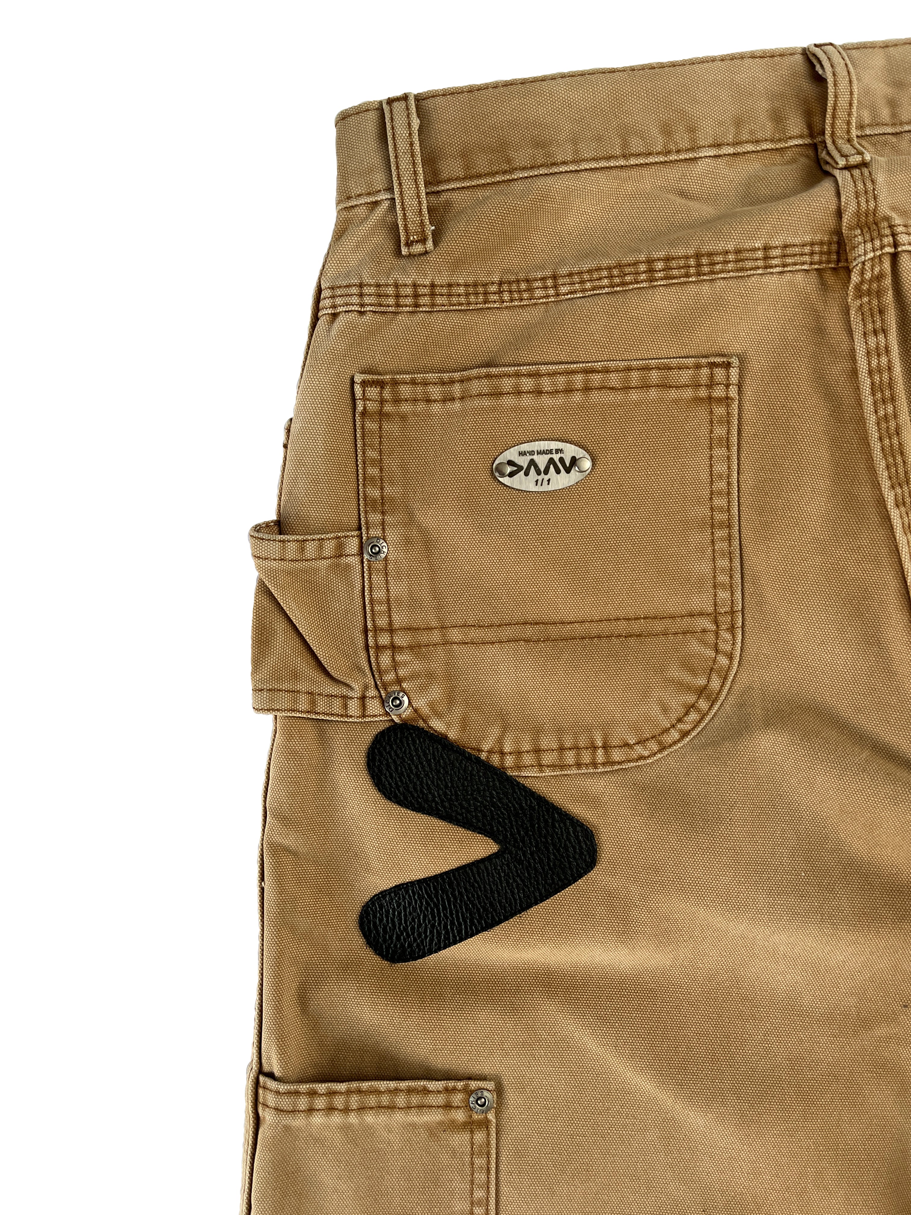 #50 Leather Patch Carpenter