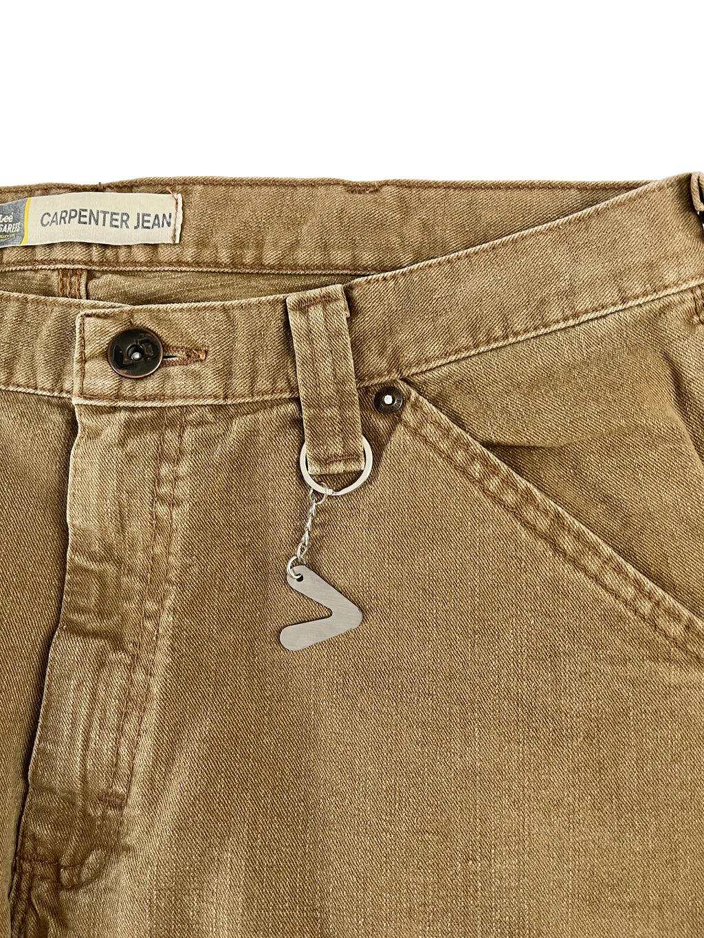 #54 Leather Patch Distressed Carpenter