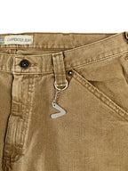 #54 Leather Patch Distressed Carpenter