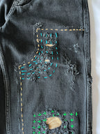Sashiko Double Knee Denim