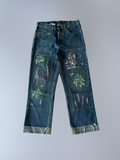 1/1 Sashiko Double Knee Denim