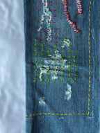 Sashiko Double Knee Denim