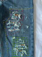 Sashiko Double Knee Denim
