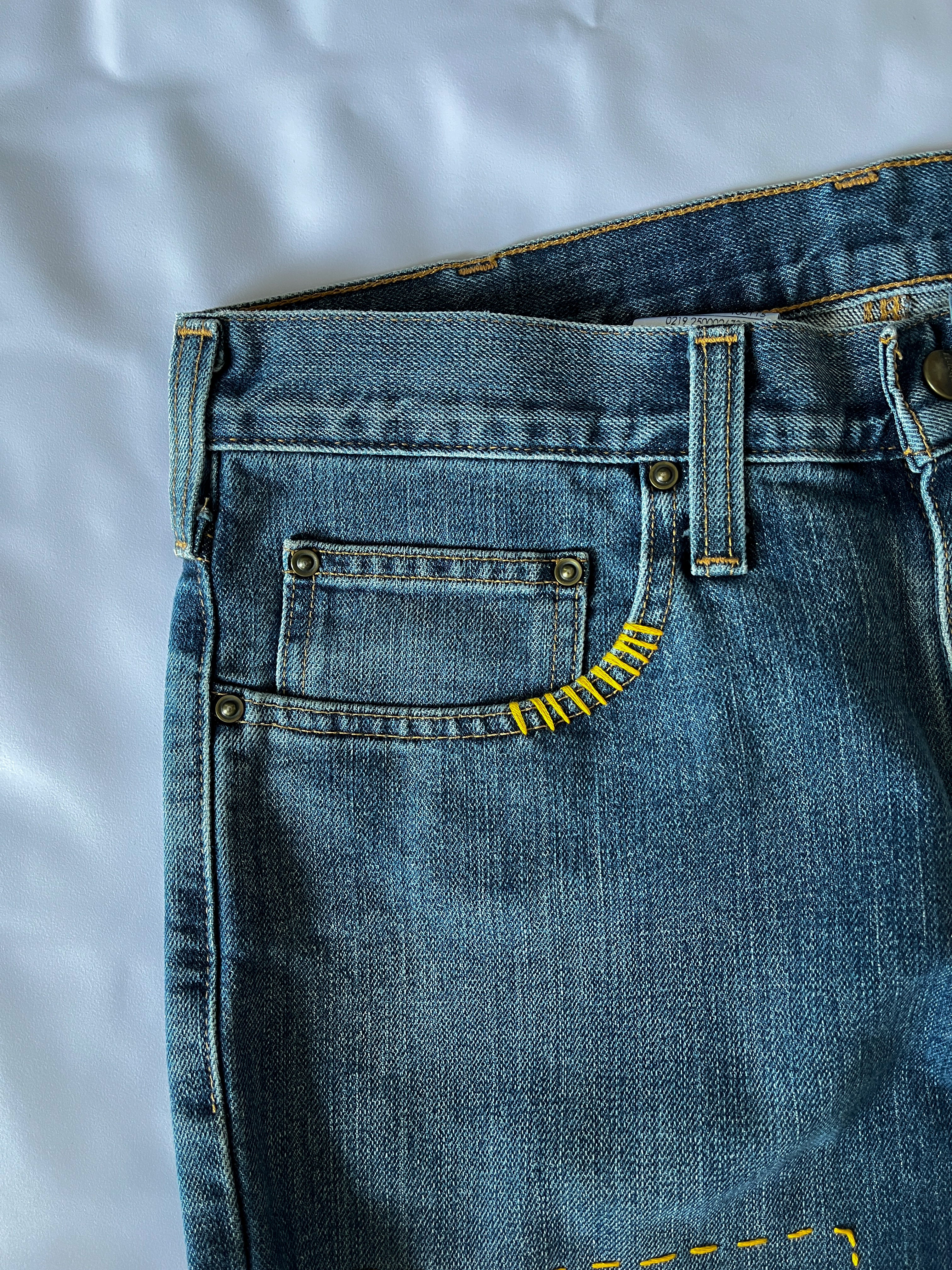 Sashiko Double Knee Denim