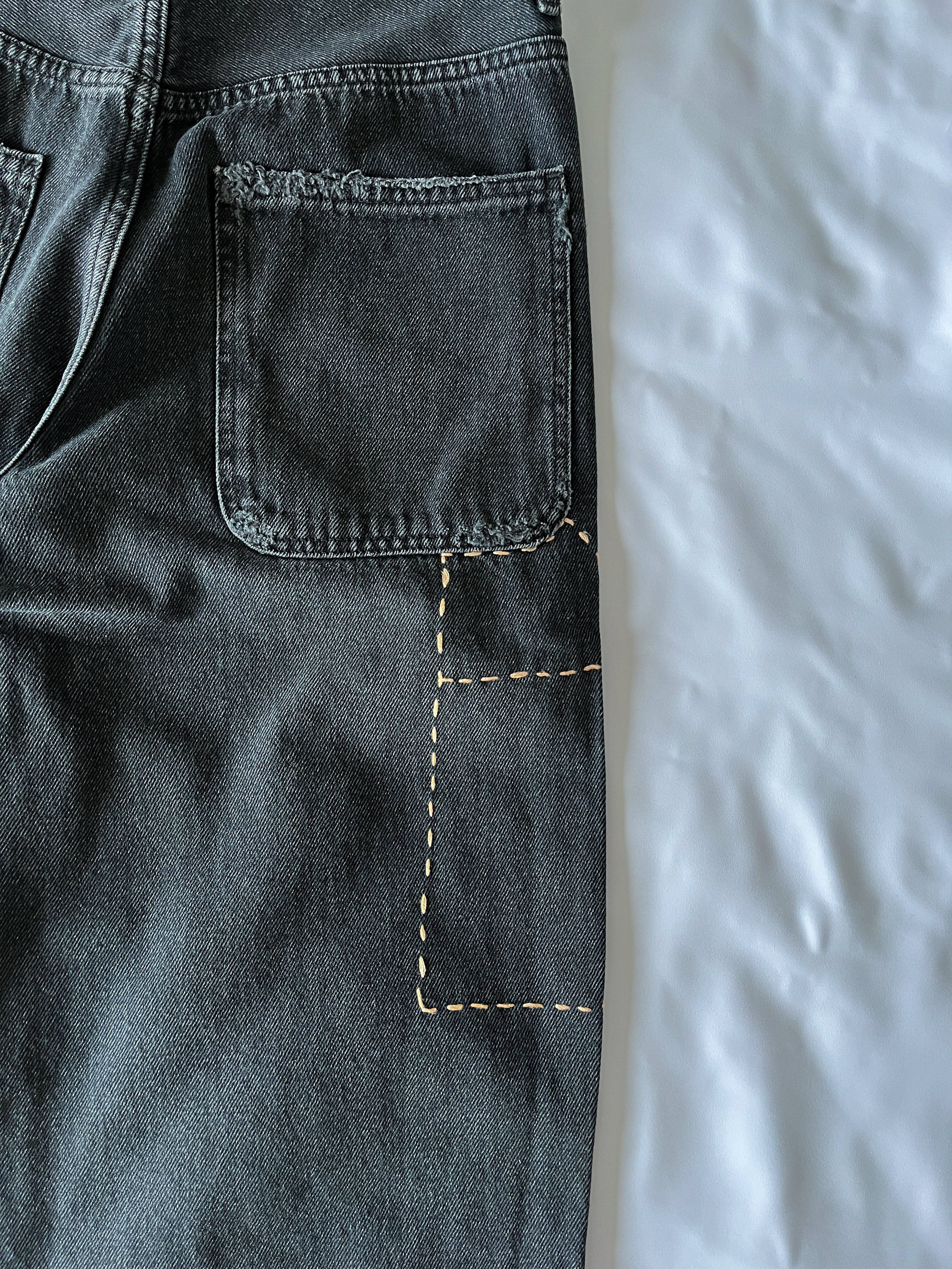 Sashiko Double Knee Denim