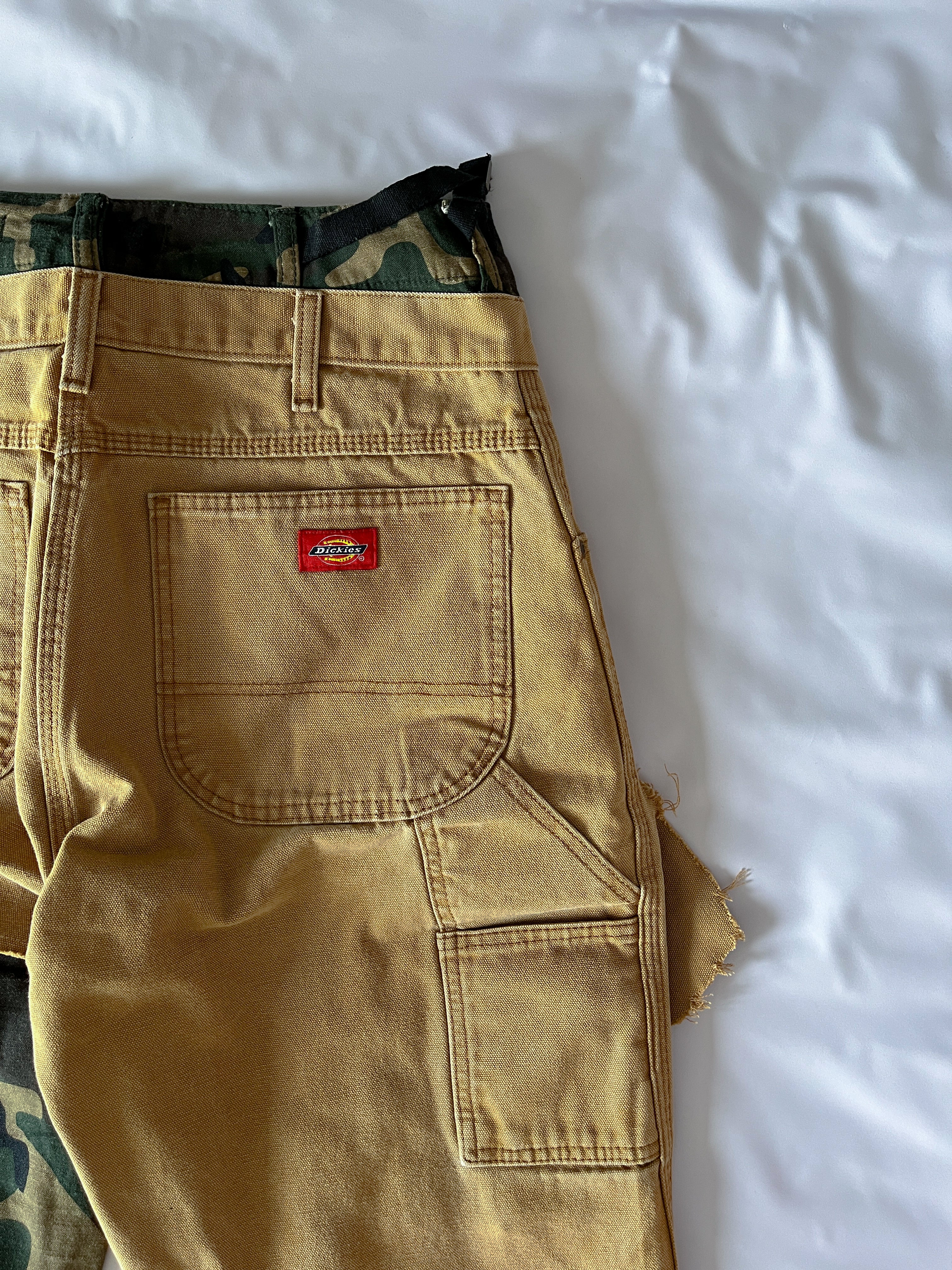 2 in 1 Camo Carpenter Pants