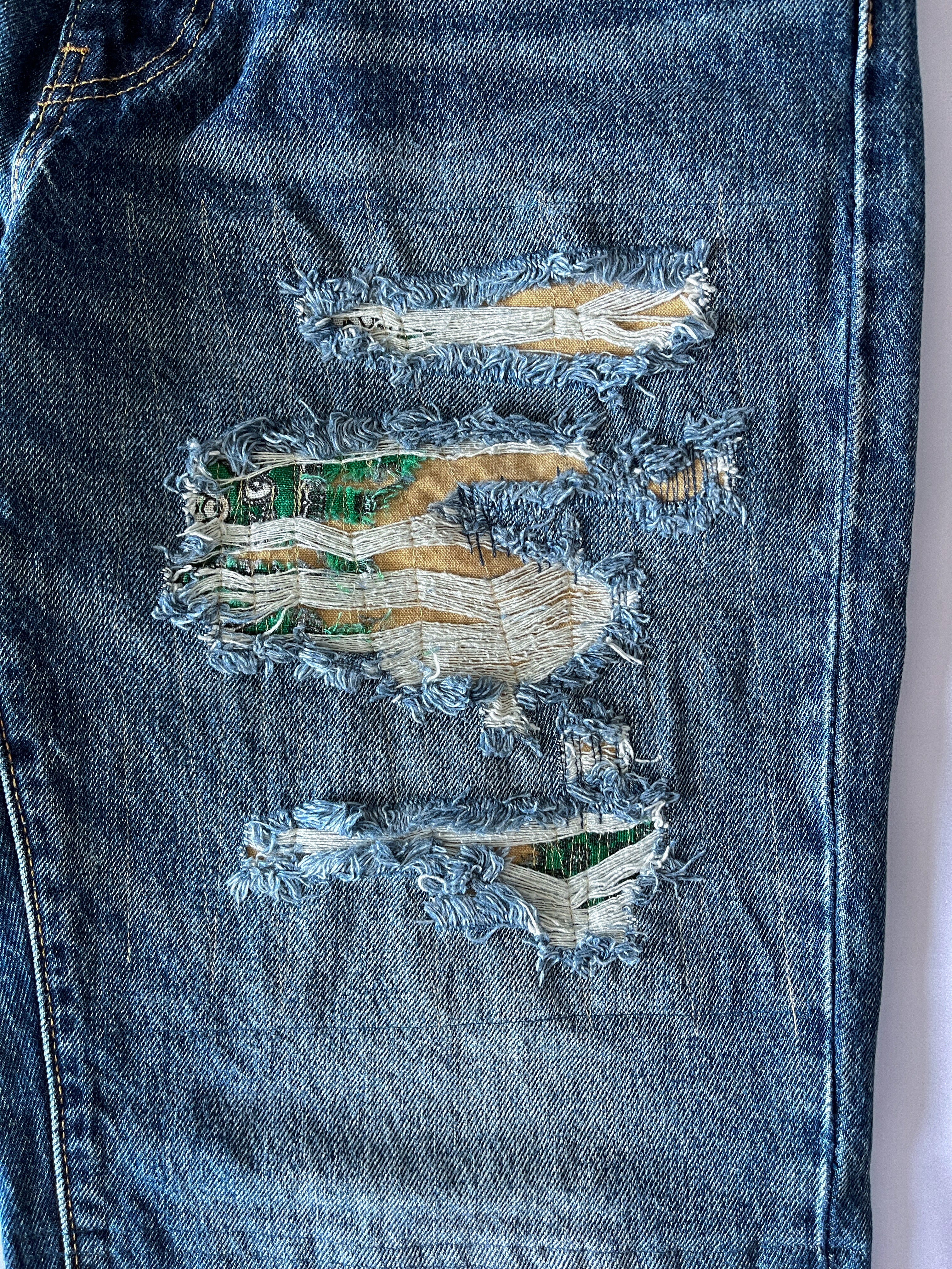 2 in 1 Bandana Denim