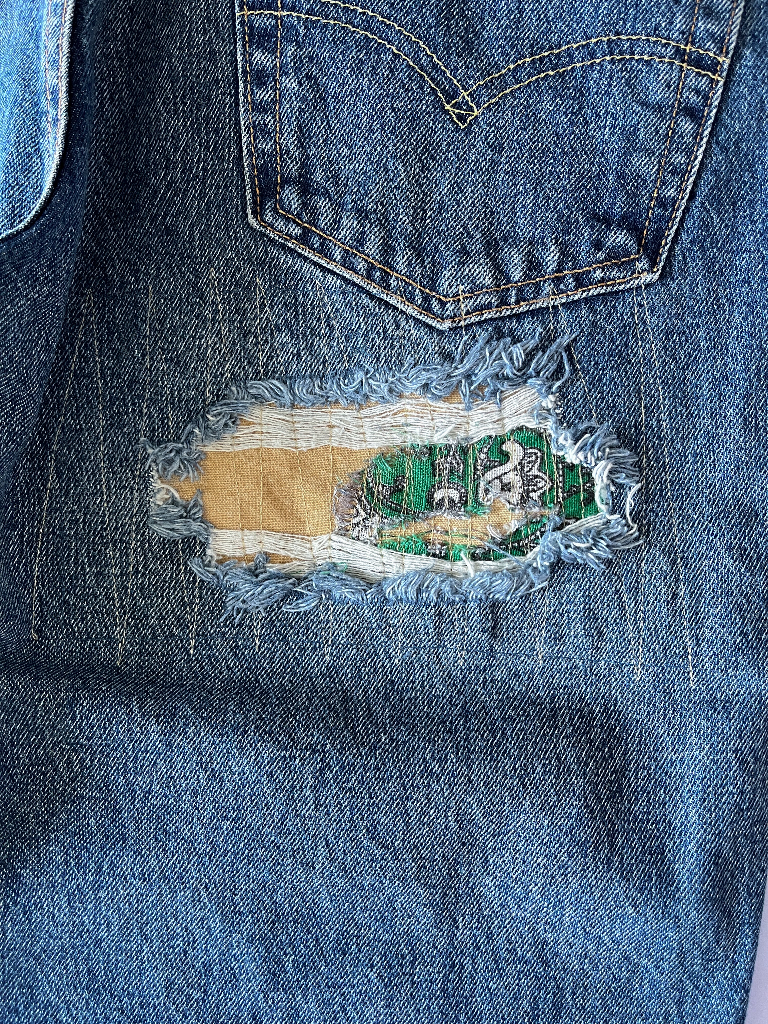 2 in 1 Bandana Denim