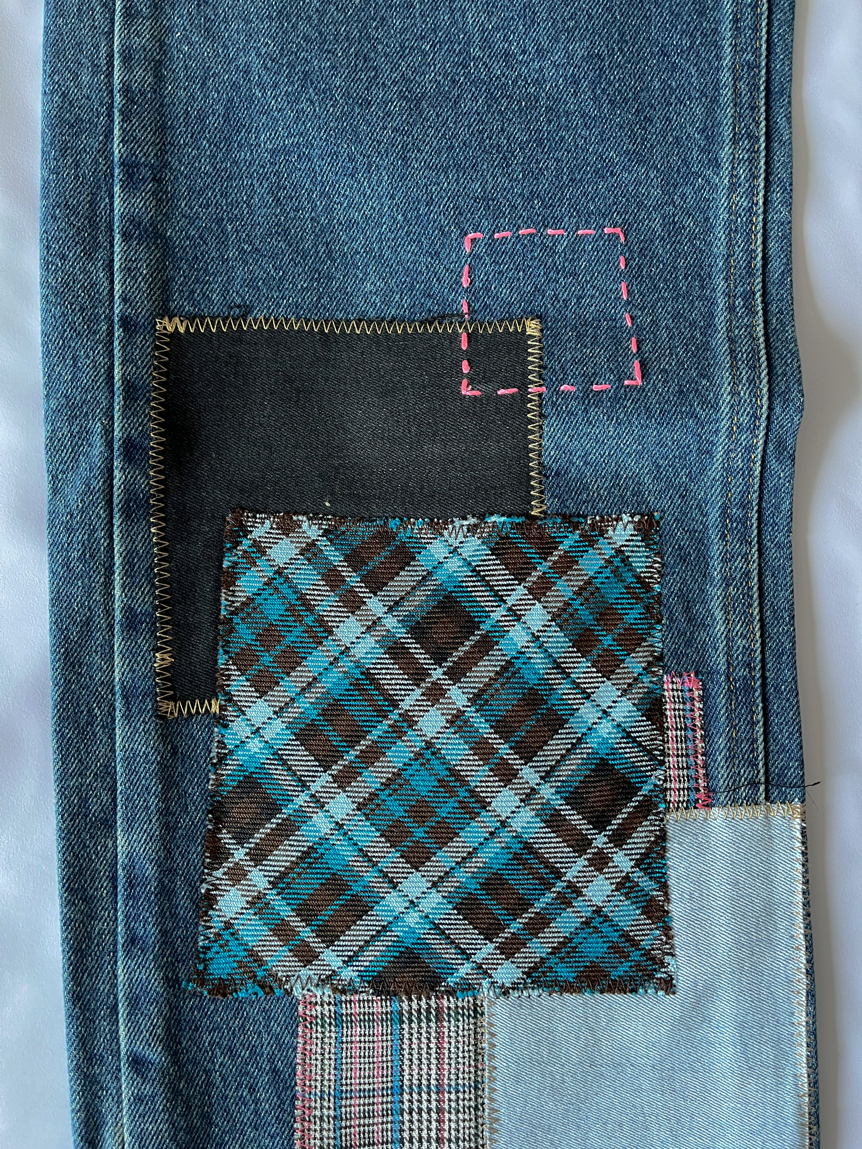Patchwork Denim