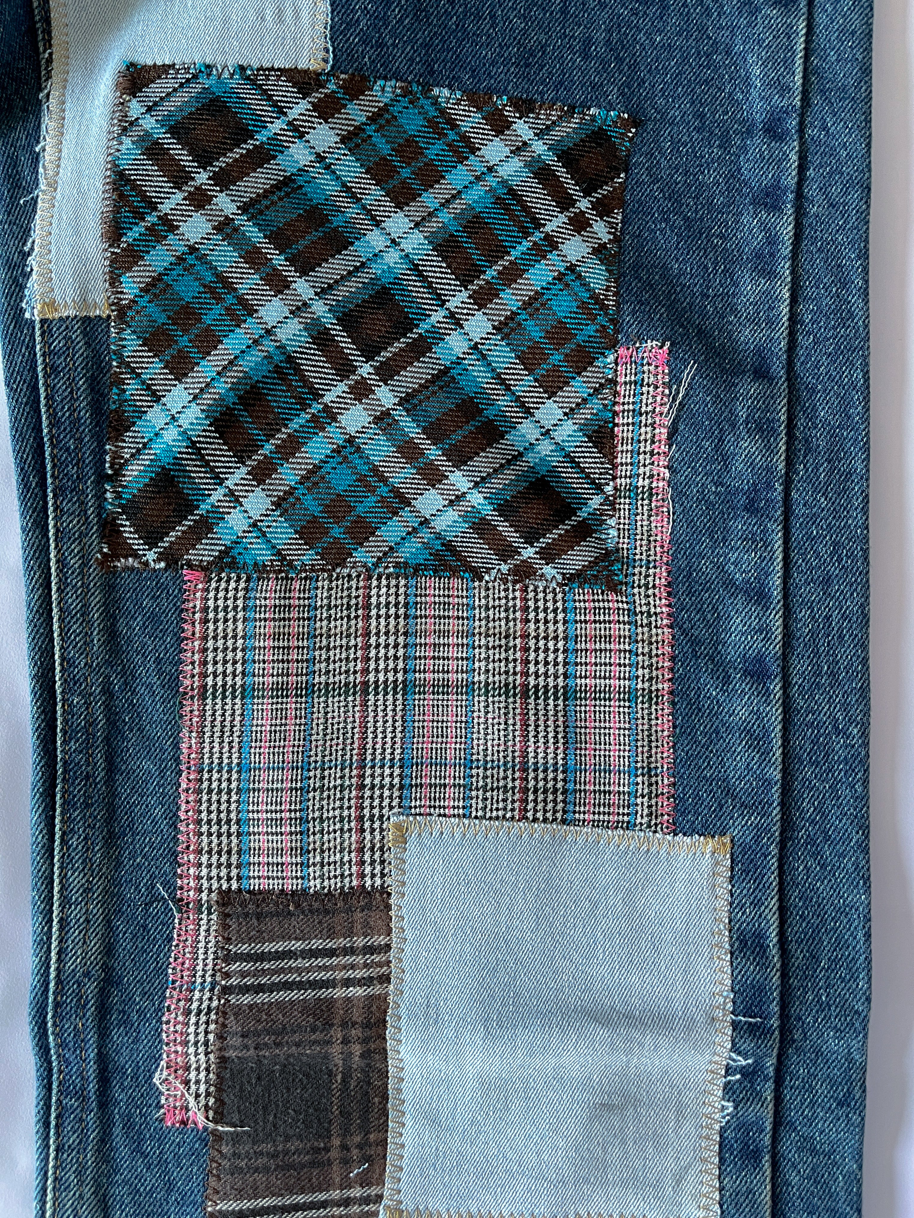 Patchwork Denim
