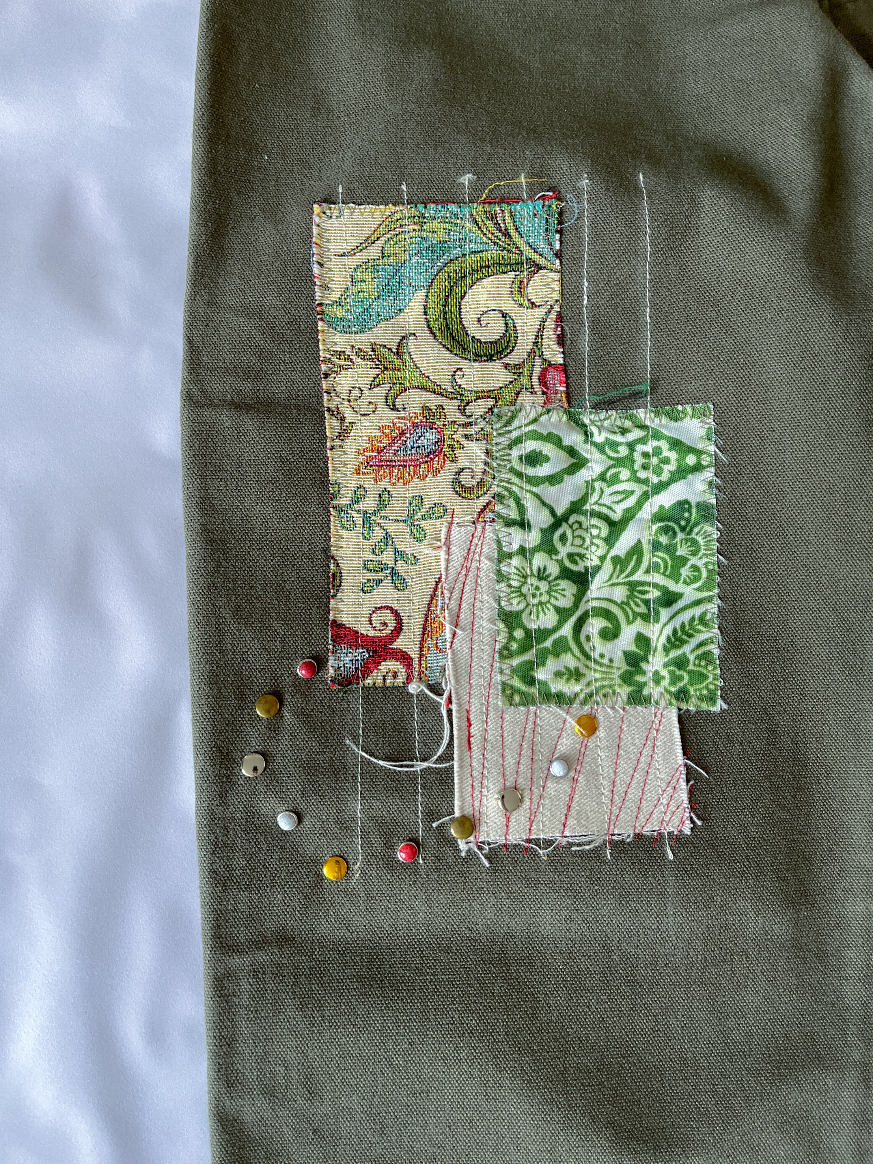 Patchwork Carpenter Pants