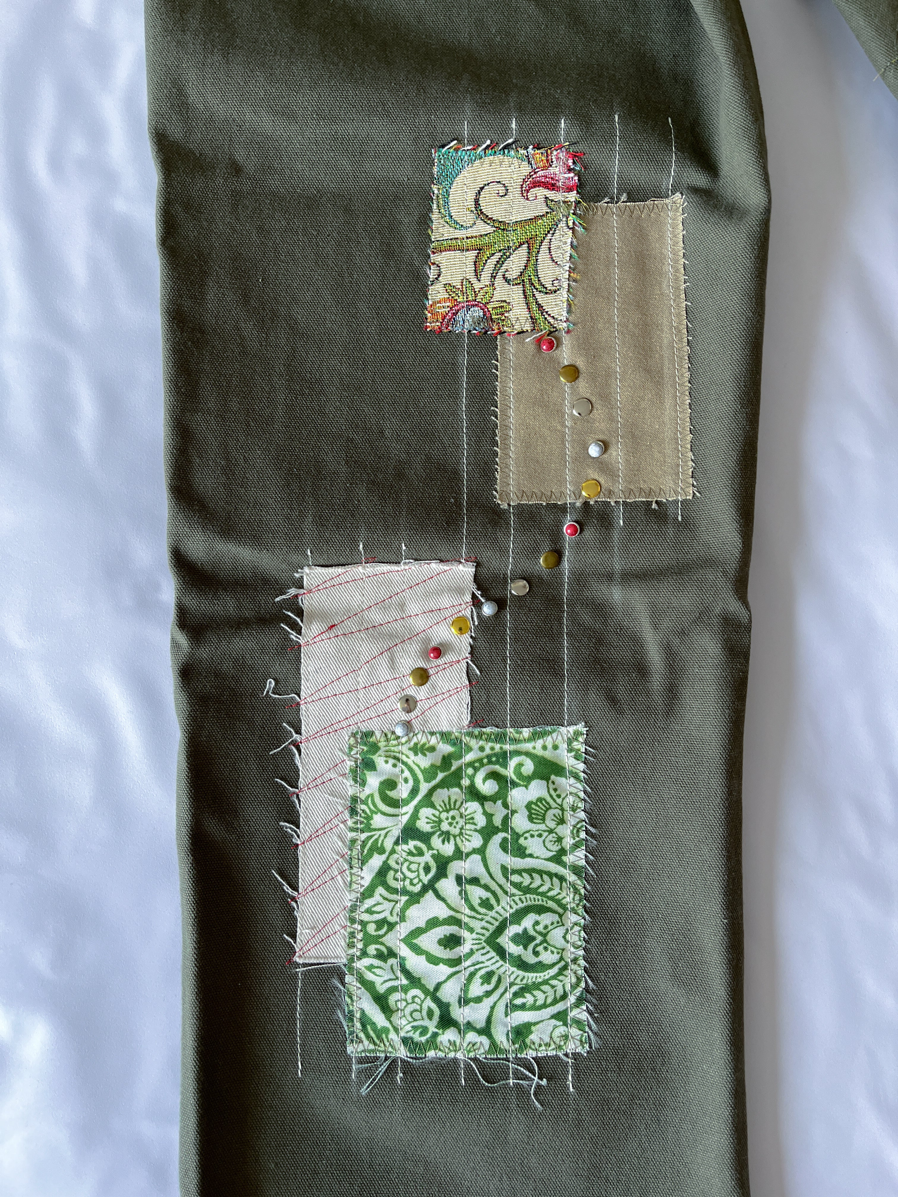 Patchwork Carpenter Pants