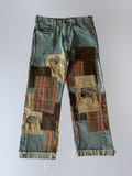 1/1 Big Patchwork Denim - 36