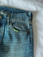 Baggy Distressed Denim