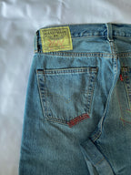 Baggy Distressed Denim