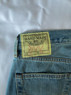 Baggy Distressed Denim