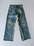 1/1 Baggy Distressed Denim