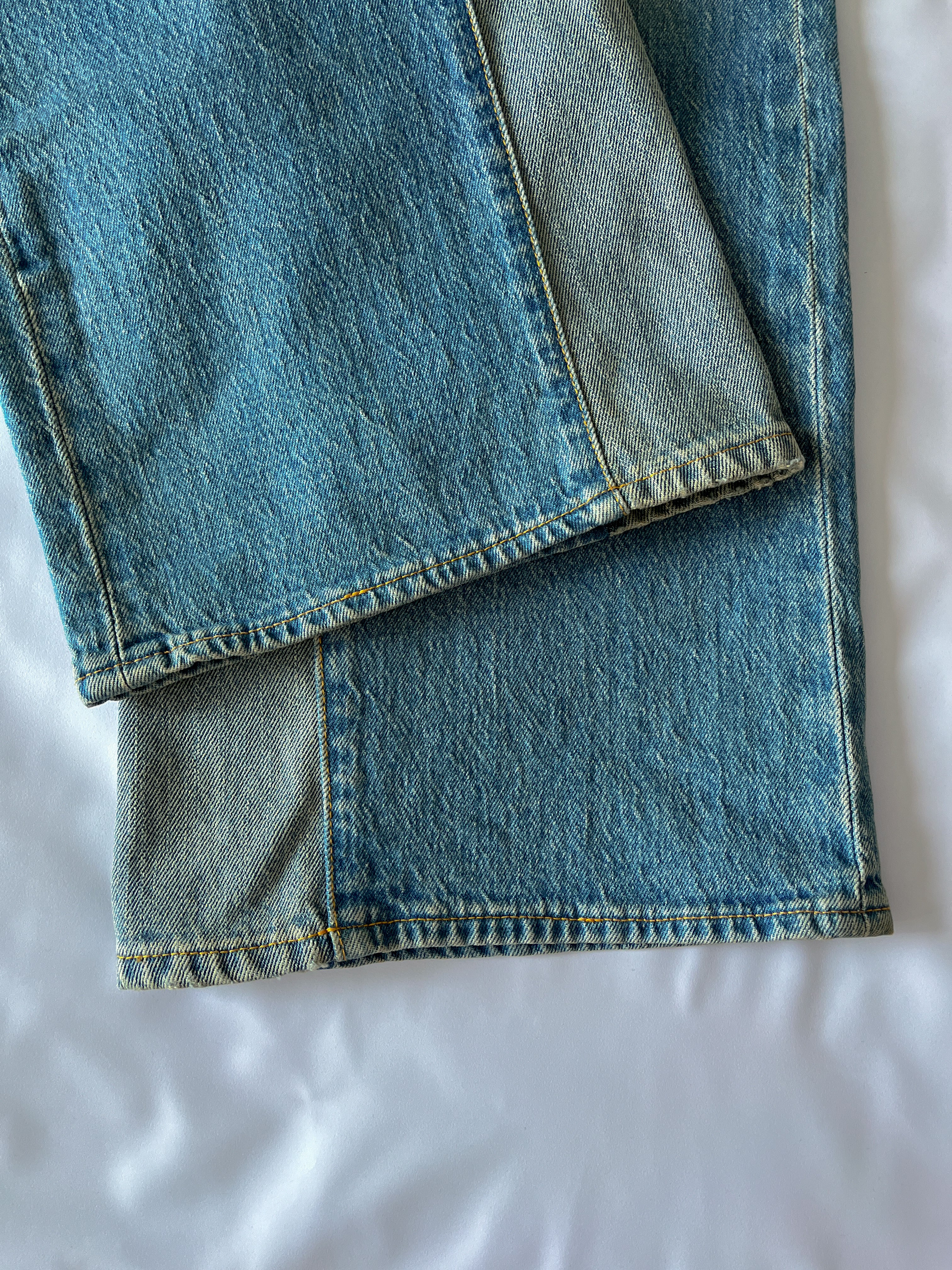 Baggy Washed Denim
