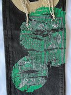 Circle Patchwork Denim