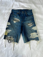 #32 3 Tone Distressed Denim