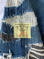 #32 3 Tone Distressed Denim