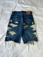 #32 3 Tone Distressed Denim