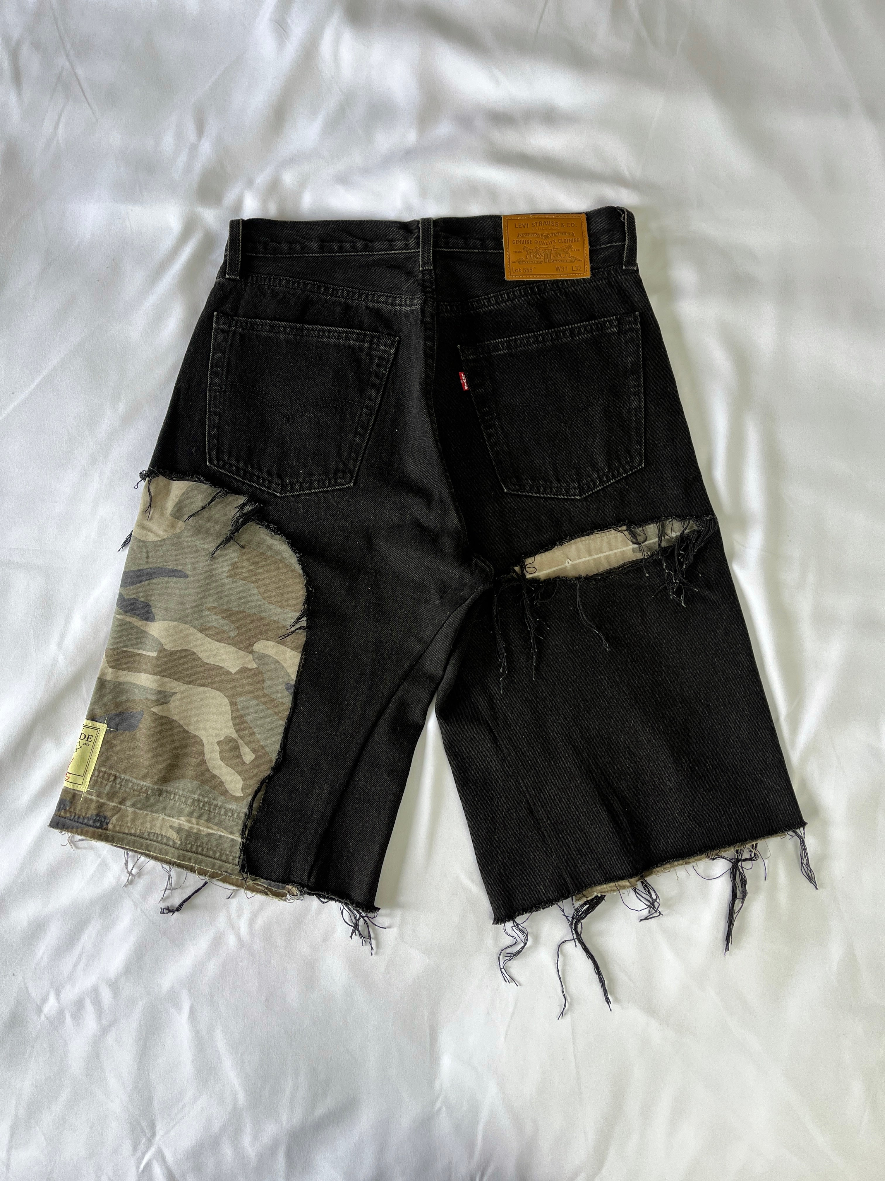 #35 2 in 1 Camo Denim