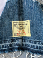 #42 Distressed Flannel Denim