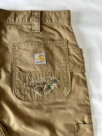 #43 Distressed Carpenter Shorts