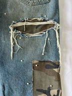 #34 Pearl Patchwork Denim