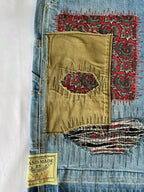 #39 Bandana Patchwork Denim