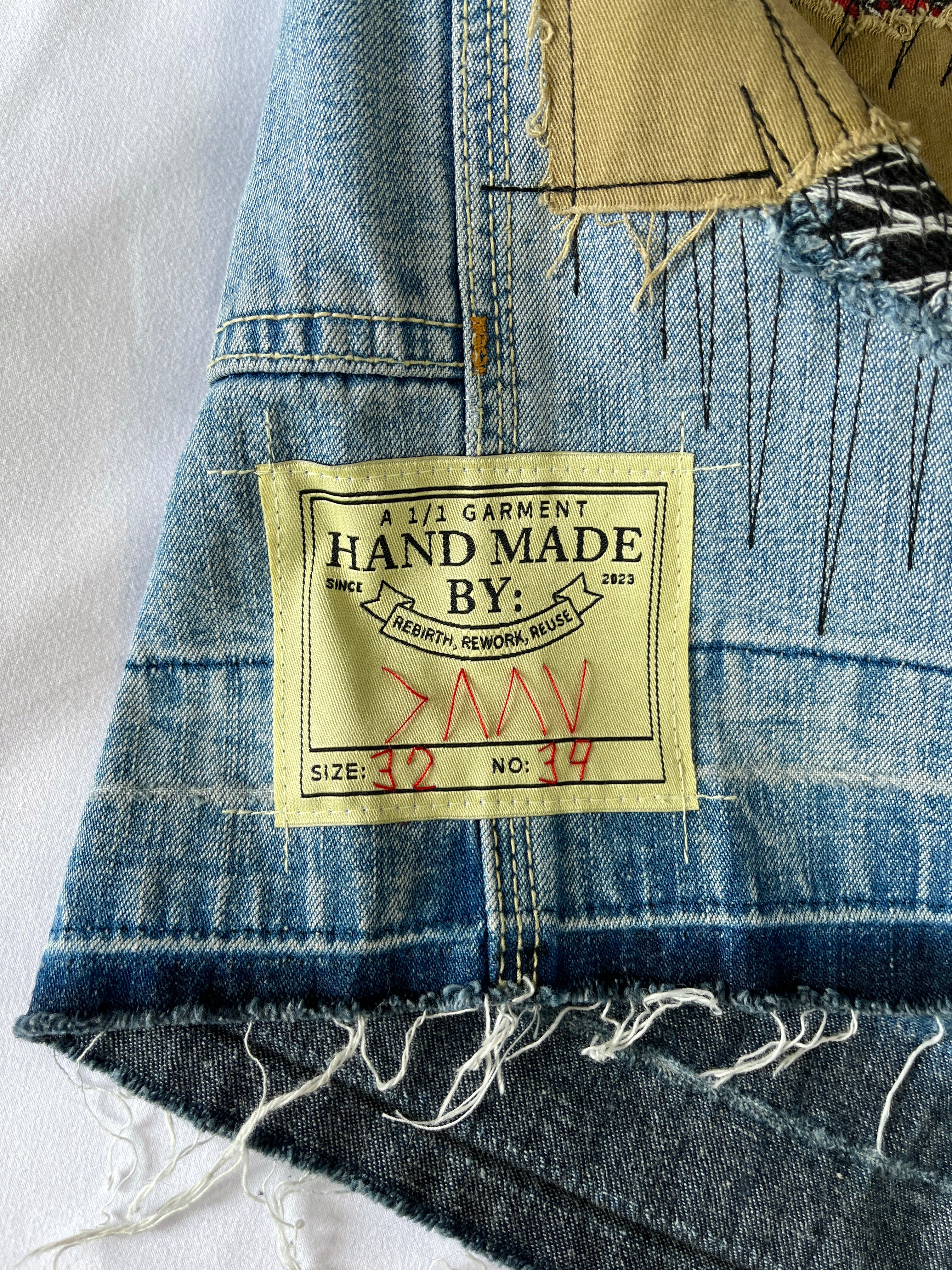 #39 Bandana Patchwork Denim