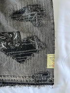 #41 Distressed Patchwork Denim