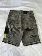 #41 Distressed Patchwork Denim