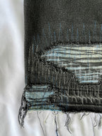 #37 Distressed 3 Tone Denim