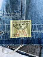 #40 Distressed Patchwork Denim