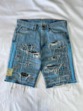 1/1 Distressed Bandana Denim - 34
