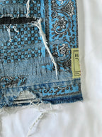#33 Distressed Bandana Denim