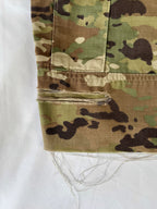 #47 Distressed Camo Cargo